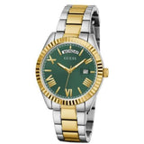  Shop Authentic Guess Luna Quartz Green Dial Two Tone Steel Strap Watch For Women - GW0308L5 - Luxxuri