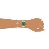  Shop Authentic Guess Luna Quartz Green Dial Two Tone Steel Strap Watch For Women - GW0308L5 - Luxxuri