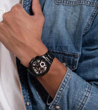  Shop Authentic Guess Headliner Multifunction Black Dial Black Steel Strap Watch For Men - GW0572G3 - Luxxuri