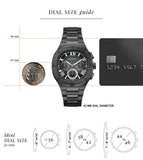  Shop Authentic Guess Headliner Multifunction Black Dial Black Steel Strap Watch For Men - GW0572G3 - Luxxuri