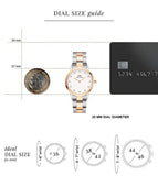  Shop Authentic Daniel Wellington Iconic Link White Dial Two Tone Steel Strap Watch For Women - DW00100359 - Luxxuri