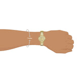  Shop Authentic Guess Montage Quartz Gold Dial Gold Steel Strap Watch For Women - GW0588L1 - Luxxuri