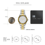  Shop Authentic Michael Kors Everest Three Hand Silver Dial Two Tone Steel Strap Watch For Men - MK9141 - Luxxuri
