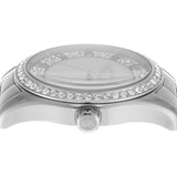  Shop Authentic Michael Kors Lexington Lux Three Hand Mother of Pearl Silver Dial Silver Steel Strap Watch for Women - MK7445 - Luxxuri
