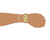  Shop Authentic Guess Cubed Analog Gold Dial Gold Steel Strap Watch For Women - GW0606L2 - Luxxuri