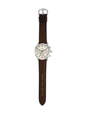 Shop Authentic Fossil Neutra Chronograph White Dial Brown Leather Strap Watch for Men - FS6022 - Luxxuri
