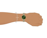  Shop Authentic Daniel Wellington Petite Emerald Green Dial Gold Mesh Strap Watch For Women - DW00100480 - Luxxuri
