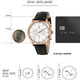  Shop Authentic Maserati Epoca Chronograph White Dial Black Leather Strap Watch For Men - R8871618016 - Luxxuri