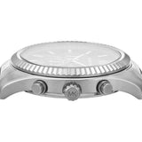  Shop Authentic Michael Kors Lexington Chronograph Green Dial Silver Steel Strap Watch for Women - MK9152 - Luxxuri