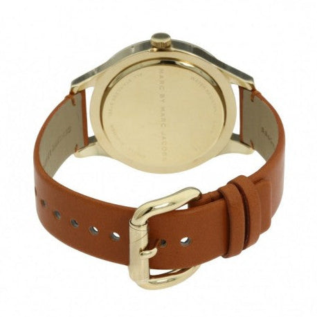  Shop Authentic Marc Jacobs Blade White Dial Brown Leather Strap Watch for Women - MBM1218 - Luxxuri