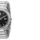  Shop Authentic Maserati Stile Analog Black Dial Silver Steel Strap Watch For Men - R8853142003 - Luxxuri