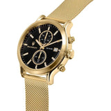  Shop Authentic Maserati Epoca 42mm Black Dial Gold Mesh Bracelet Watch For Men - R8873618007 - Luxxuri