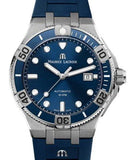  Shop Authentic Maurice Lacroix Aikon Venturer Blue Dial Blue Rubber Strap Watch for Men - AI6058-SS001-430-1 - Luxxuri