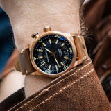  Shop Authentic Maurice Lacroix Pontos S Diver Automatic Black Dial Brown Leather Strap Watch For Men - PT6248-BRZ01-330-2 - Luxxuri
