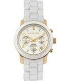  Shop Authentic Michael Kors Runway White Dial White Steel Strap Watch for Women - MK5145 - Luxxuri
