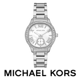  Shop Authentic Michael Kors Sage Three-Hand White Dial Silver Steel Strap Watch for Women - MK4807 - Luxxuri