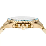  Shop Authentic Michael Kors Everest Chronograph Gold Dial Gold Steel Strap Watch For Women - MK7210 - Luxxuri
