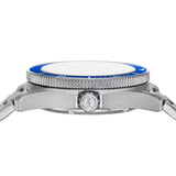  Shop Authentic Michael Kors Maritime Three-Hand Blue Dial Silver Steel Strap Watch for Men - MK9160 - Luxxuri