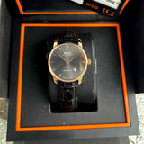  Shop Authentic Mido Baroncelli III Automatic Grey Dial Black Leather Strap Watch For Men - M8600.3.13.4 - Luxxuri