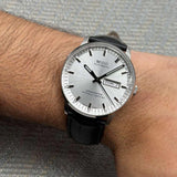  Shop Authentic Mido Comander II Automatic Chronometer Silver Dial Black Leather Strap Watch For Men - M021.431.16.031.00 - Luxxuri