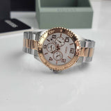  Shop Authentic Guess BFF Multifunction Silver Dial Two Tone Steel Strap Watch for Women - W0231L5 - Luxxuri