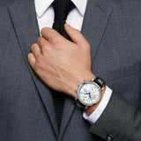  Shop Authentic IWC Portofino Chronograph White Dial Black Leather Strap Watch for Men - IW391024 - Luxxuri