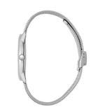  Shop Authentic Calvin Klein Minimal White Dial Silver Mesh Bracelet Watch for Women - K3M2212Y - Luxxuri