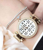  Shop Authentic Michael Kors Parker Gold Dial Gold Steel Strap Watch for Women - MK6469 - Luxxuri