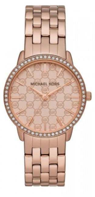  Shop Authentic Michael Kors Argyle Quartz Rose Gold Dial Rose Gold Steel Strap Watch For Women - MK3156 - Luxxuri