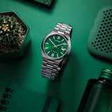  Shop Authentic Citizen Tsuyosa Automatic Green Dial Silver Steel Strap Watch For Men - NJ0150-81X - Luxxuri
