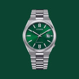  Shop Authentic Citizen Tsuyosa Automatic Green Dial Silver Steel Strap Watch For Men - NJ0150-81X - Luxxuri