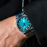  Shop Authentic Citizen Tsuyosa Automatic Blue Dial Silver Steel Strap Watch For Men - NJ0151-88X - Luxxuri