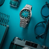  Shop Authentic Citizen Tsuyosa Automatic Blue Dial Silver Steel Strap Watch For Men - NJ0151-88X - Luxxuri