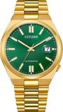  Shop Authentic Citizen Tsuyosa Automatic Green Dial Gold Steel Strap Watch For Men - NJ0152-51X - Luxxuri