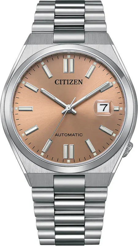  Shop Authentic Citizen x Pantone Automatic Warm Sand Dial Silver Steel Strap Watch For Men - NJ0158-89Y - Luxxuri