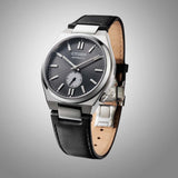  Shop Authentic Citizen Tsuyosa Automatic Grey Dial Black Leather Strap Watch for Men - NK5010-01H - Luxxuri