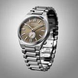 Shop Authentic Citizen Tsuyosa Automatic Titanium Yellow Dial Silver Steel Strap Watch For Men - NK5010-51X - Luxxuri