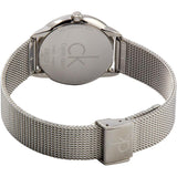  Shop Authentic Calvin Klein Minimal White Dial Silver Mesh Bracelet Watch for Women - K3M2212Y - Luxxuri