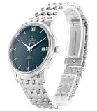  Shop Authentic Omega De Ville Prestige Co-Axial Orbis Blue Dial Silver Steel Strap Watch for Men - 424.10.40.20.03.001 - Luxxuri