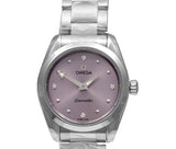  Shop Authentic Omega Seamaster Aqua Terra Quartz Purple Dial Silver Steel Strap Watch for Women - 220.10.28.60.60.001 - Luxxuri