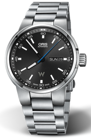  Shop Authentic Oris Williams Day Date Black Dial Silver Steel Strap Watch for Men - 0173577404154-0782450S - Luxxuri