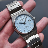  Shop Authentic Tissot PRX Powermatic 80 Ice Blue Dial Silver Steel Strap Watch for Men - T137.207.11.351.00 - Luxxuri