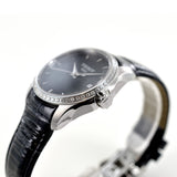  Shop Authentic Tissot T Trend Couturier Diamonds Black Dial Black Leather Strap Watch for Women - T035.210.66.051.00 - Luxxuri