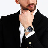  Shop Authentic Maserati SFIDA Chronograph Blue Dial Two Tone Steel Strap Watch For Men - R8873640012 - Luxxuri