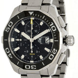  Shop Authentic Tag Heuer Aquaracer Calibre 16 Day-Date Black Dial Silver Steel Strap Watch for Men - CAY211A.BA0927 - Luxxuri