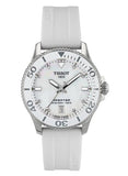  Shop Authentic Tissot Seastar 1000 Mother of Pearl White Dial White Rubber Strap Watch for Women - T120.210.17.116.00 - Luxxuri