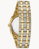  Shop Authentic Bulova Phantom Crystal Silver Dial Two Tone Steel Strap Watch for Men - 98B323 - Luxxuri