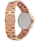  Shop Authentic Michael Kors Garner Quartz Rose Gold Dial Rose Gold Steel Strap Watch For Women - MK6409 - Luxxuri