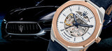  Shop Authentic Maserati Stile Automatic Limited Edition White Dial Blue Leather Strap Watch For Men - R8821142001 - Luxxuri