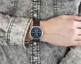  Shop Authentic Maserati Epoca Chronograph Blue Dial Brown Leather Strap Watch For Men - R8871618001 - Luxxuri